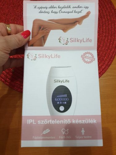 SilkyLife™ Lézeres szőrtelenítő készülék photo review